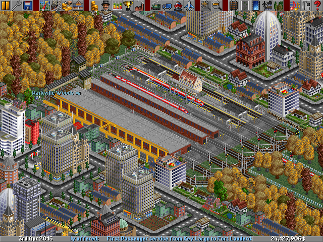 Here's one of my Terminuses a little north of the past Screenie.
<br />It's sorta inactive, because the outflow of passagers isn't very high right now.