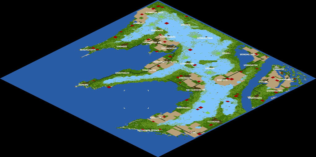 Land-type map