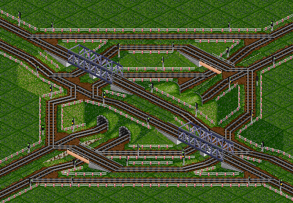 No double hills on any paths