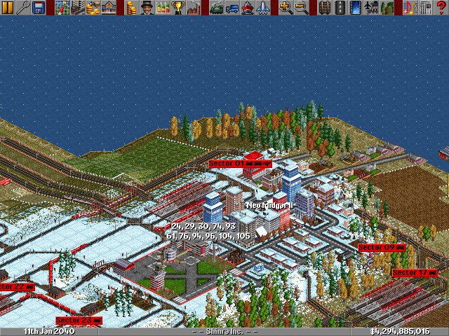 The station at Neo Midgar II receives goods from three industried across the map; the lack of space on &quot;Snow World&quot; prevents an expansion of the generally overcrowded station.
