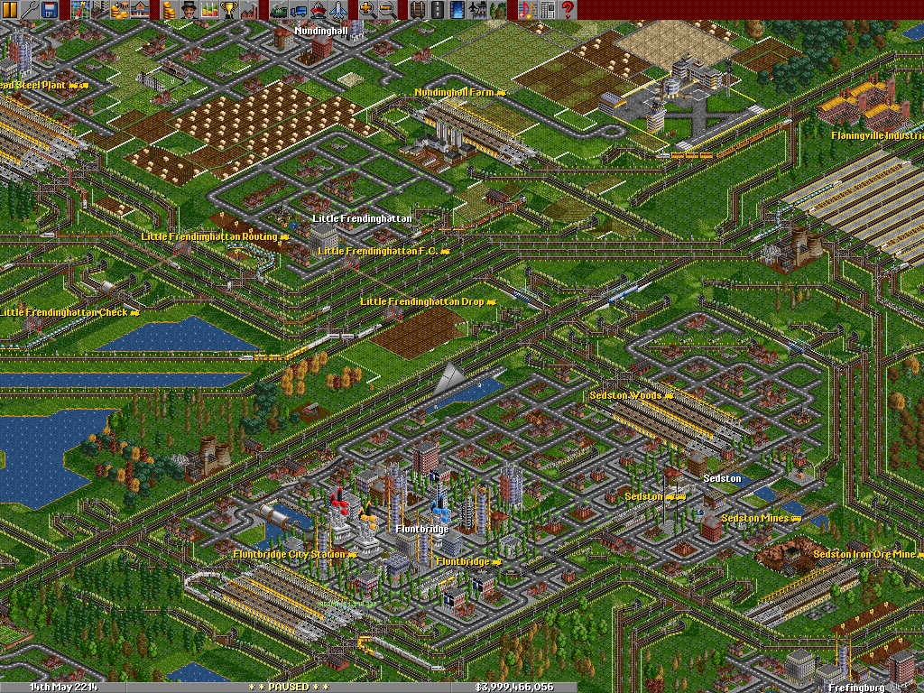 Zoomed out one level to show where it is...