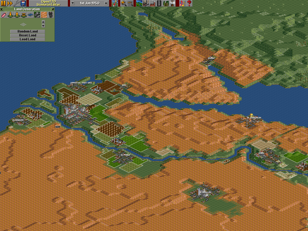 Nile: mouth to Luxor.