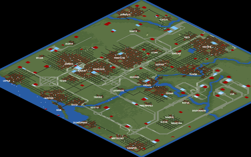 Game Map 1955