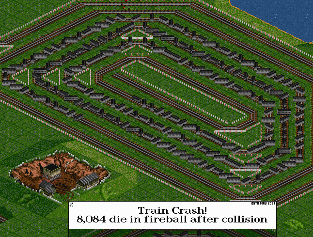 A terrible accident that claimed 8084 lives!