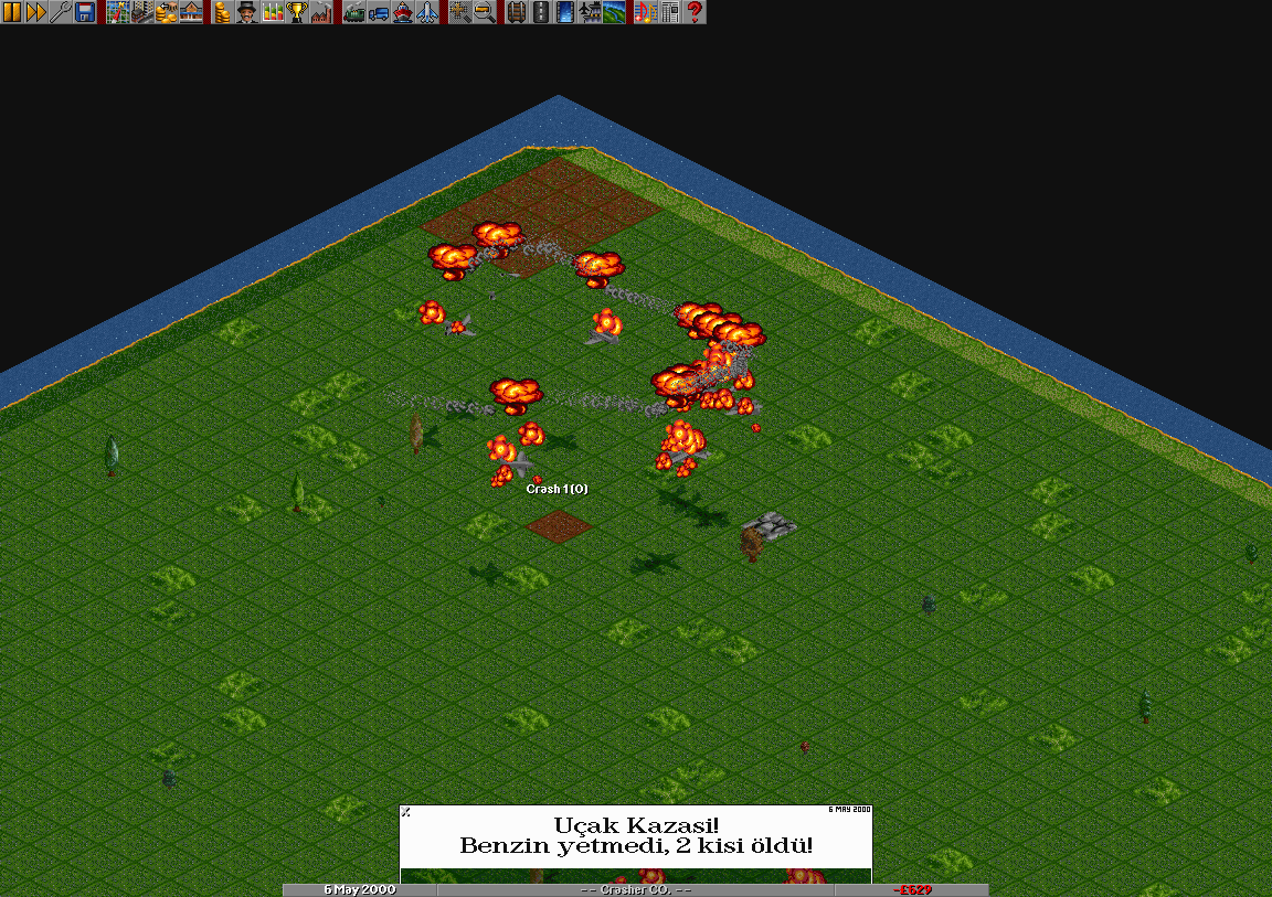 10 Planes crash at the same time