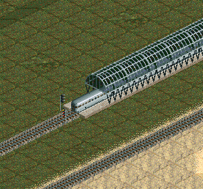 UGH! big butt! I had to put the train on another diet.