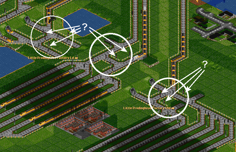 [Screenshot 1] Those signals should not be red.