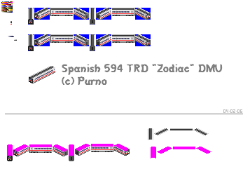 Spanish 594 TRD &amp;quot;Zodiac&amp;quot; DMU