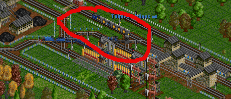 Trains refuse to go to their specified platforms