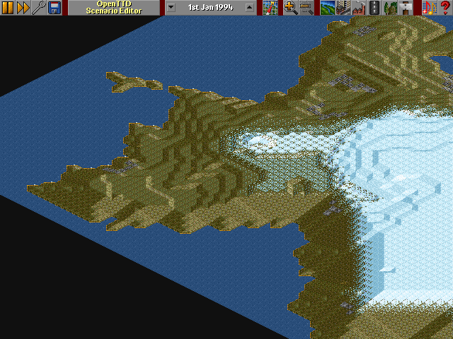 A headland from the random snippings that happen along the map edges.