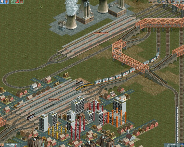 Maze of tracks...