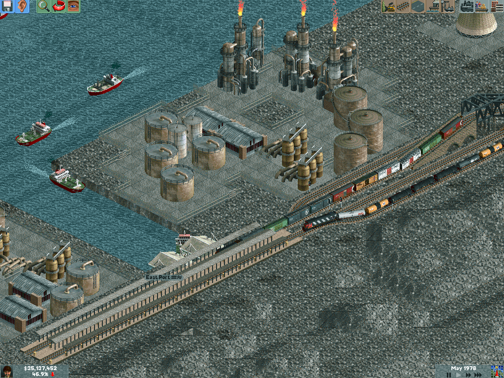 The terminus depot at my east docks