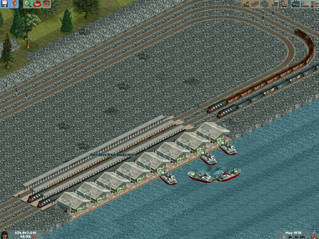 The RORO system at my docks