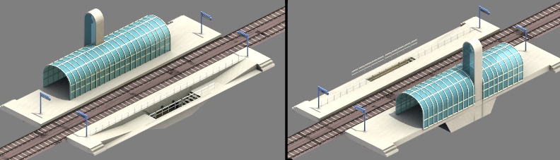 Small (passenger) station, wip