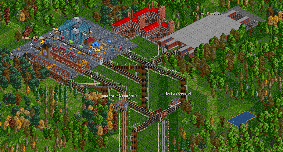 Hanford was the grandest.  A high bandwidth terminus design, with my other depot.