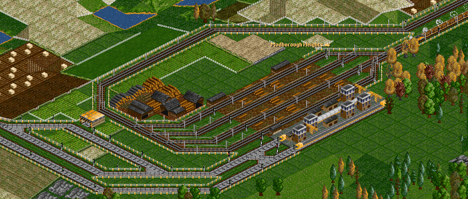 Scia also used maglevs to carry goods from this sawmill - after delivering wood by conventional rail.