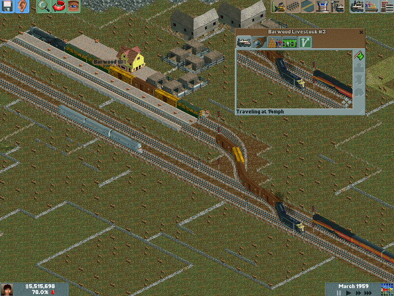 Pioneer Zephyr and SP Daylight wait for mainline to clear.PNG