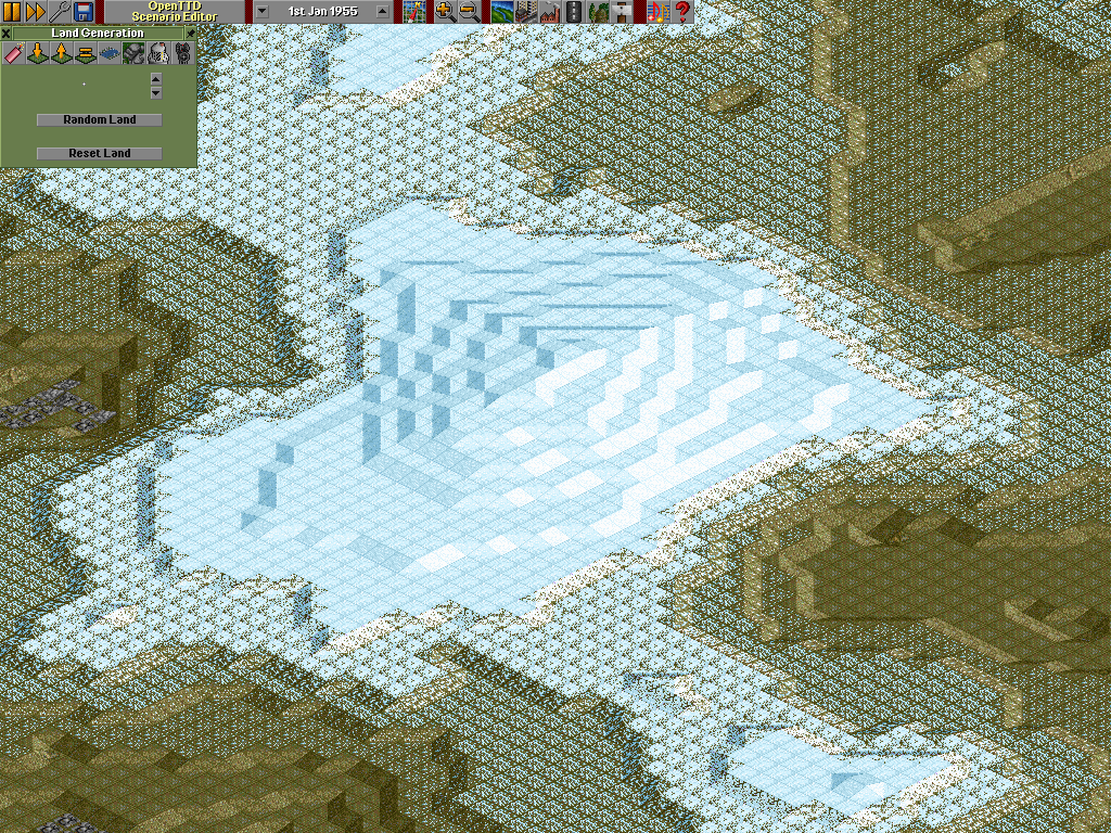 A mountain peak