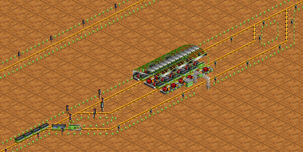 Train goes to checkpoint if station is full