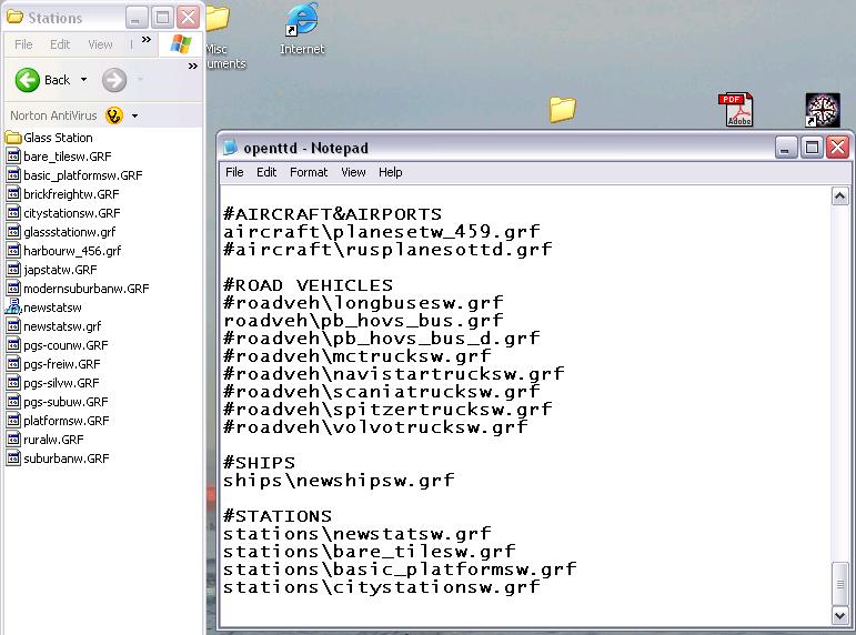 Pic of my CFG file and DATA directory