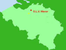 The shape of Belgium