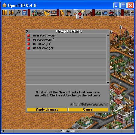 Picture of Newgrfs settings