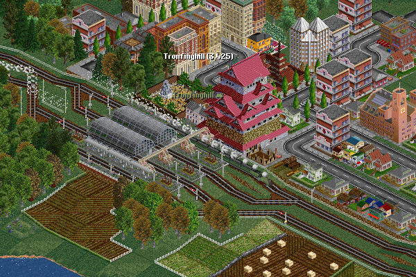 Tronfinghill saw a lot of expansion as the years went on. Most recent of which was a large expansion project on the cities only station to allow more traffic to pass through it.