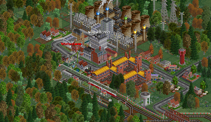 Not bad for what was originally a town of 5 hourses and 3 power stations. It's now a major terminus of the Loxhill Commuter Network...
