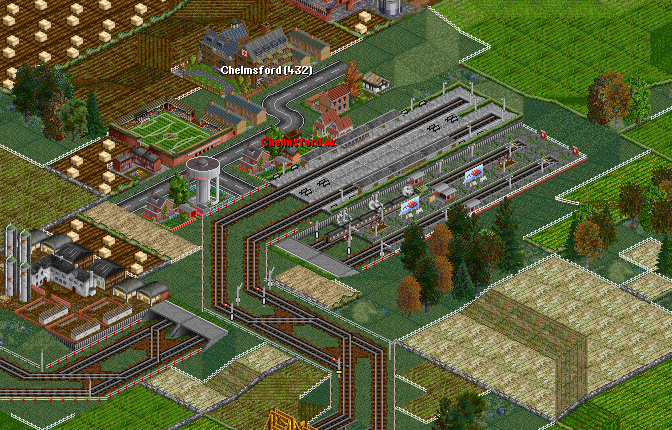 The new terminus at Chelmsford. Not so much because it's a big town, but it's got a good location to terminate trains servicing nearby towns.