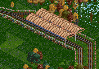 Preview over a normal rail track.