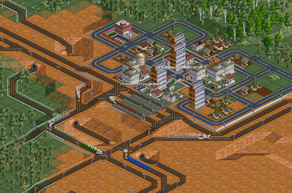 Findinghead cross, my main city of operations, although not the definite start of my, eh, empire.