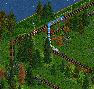Nor far from Freudenover reloading point the line splits up. The left one will lead to Limheim...