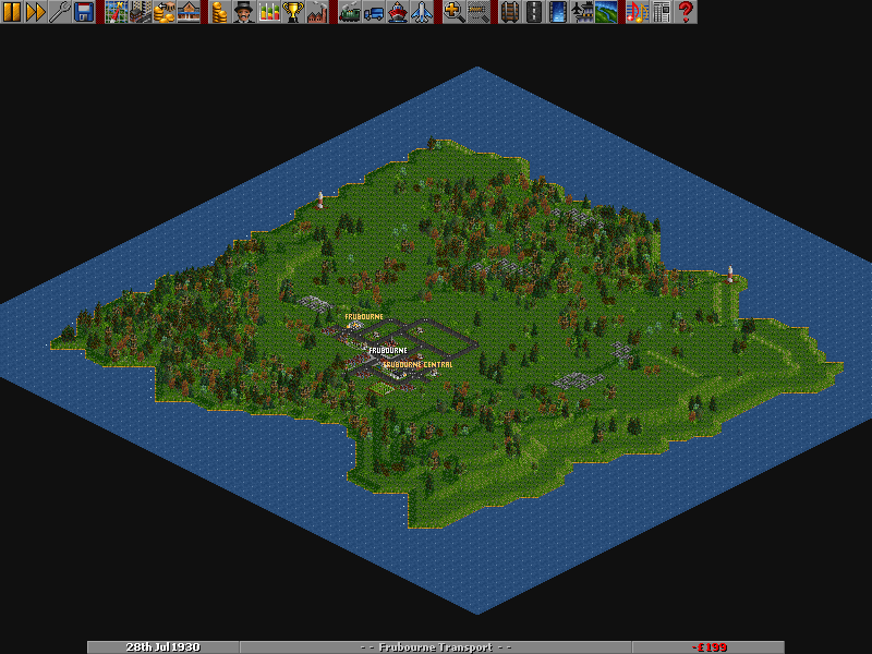 Frubourne island overview. Looks pretty spacious really...