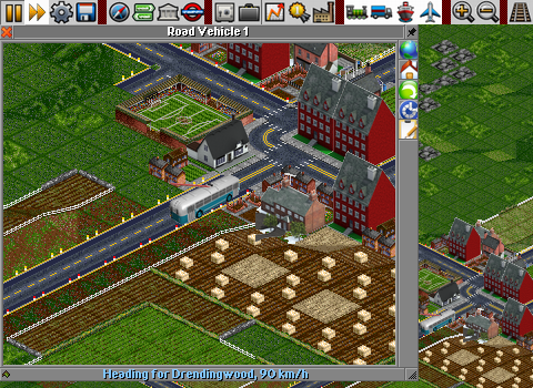 Variant the Residental buldings for versions OpenTTD 32bpp