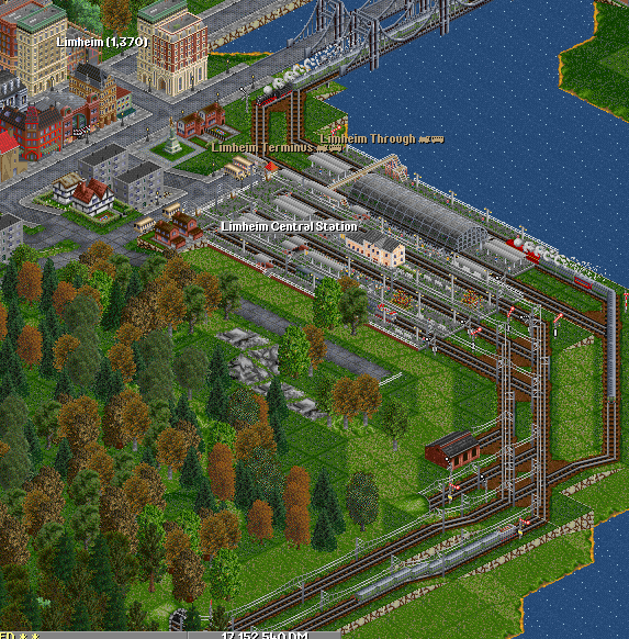 Limheim Central Station got two new platforms below it's terminus part.