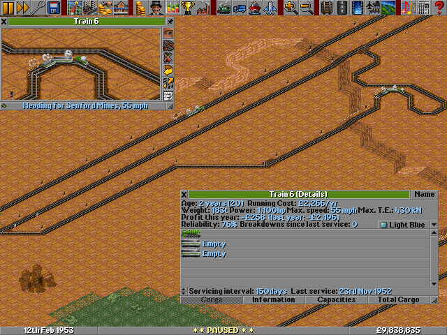 Its a long and winding road... but for this train, its better to avoid those markers.