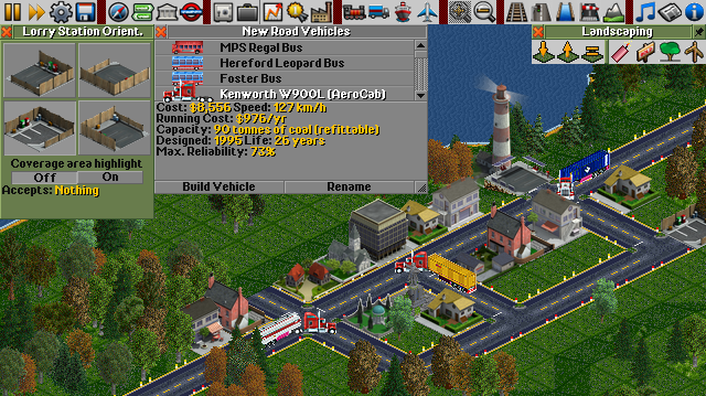 New automobile set of structures for the version OpenTTD 32bpp