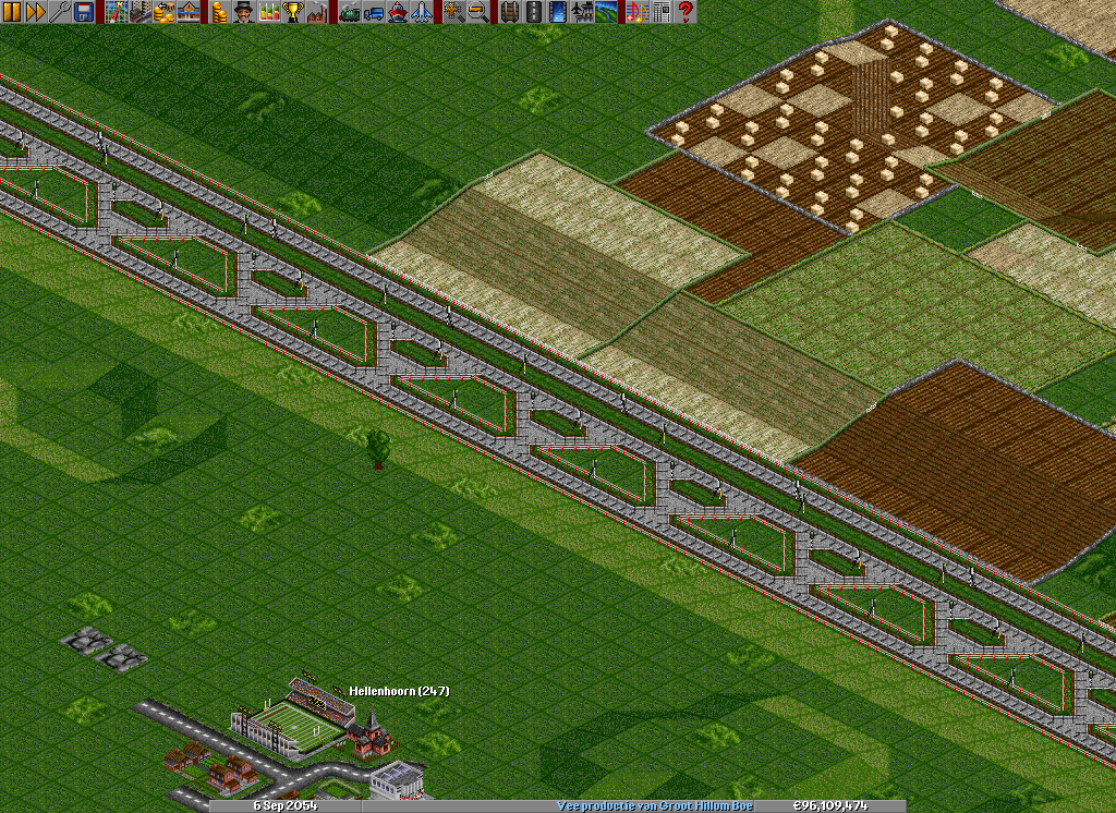 Overtake Track for trains