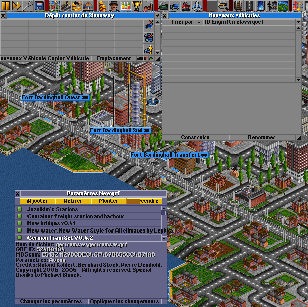 No Trams available to build in the depot