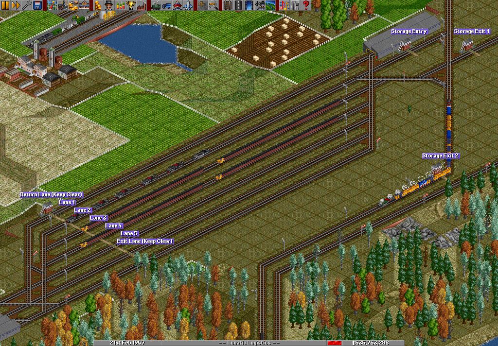 My nice big storage yard for umm...<br /><br />Storing things?<br /><br />No, I'm not just going to use a depot, that's boring. (-: