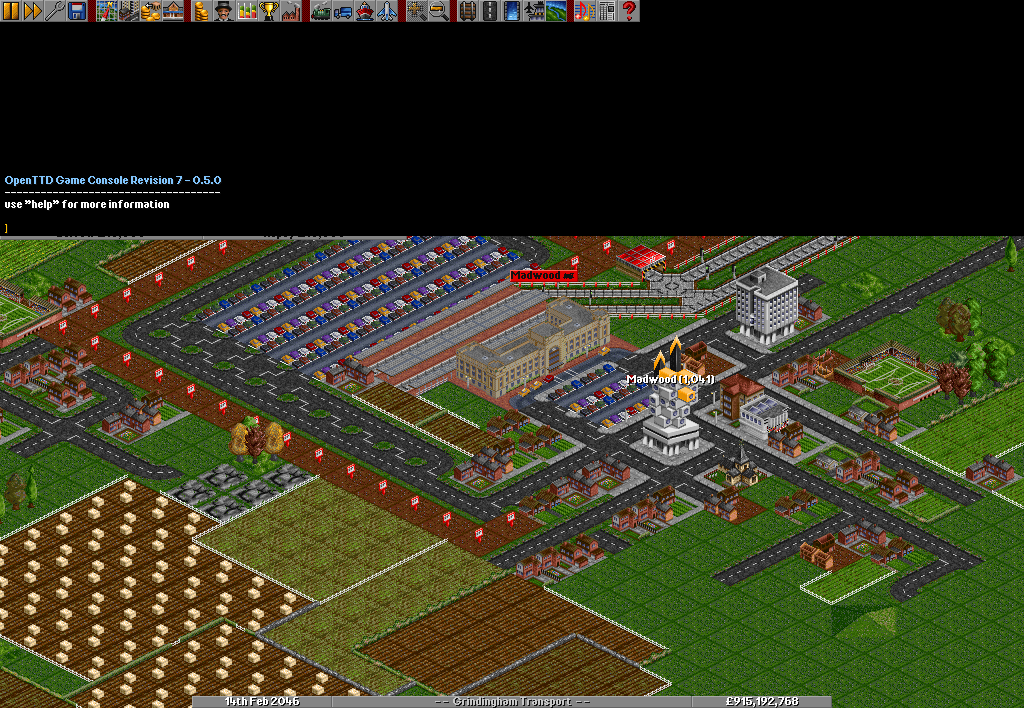 there is my carparks and my train and my buses