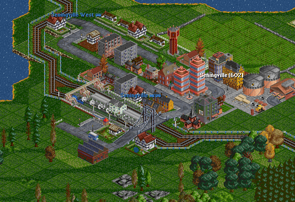 Seningville is a through station.  A small bus service was also set up in town to both please the locals and appease council.