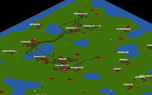The network as it stands in 1949.