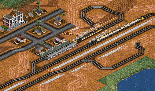Cali insisted on a passenger service, but the people in Cali don't seem to care...