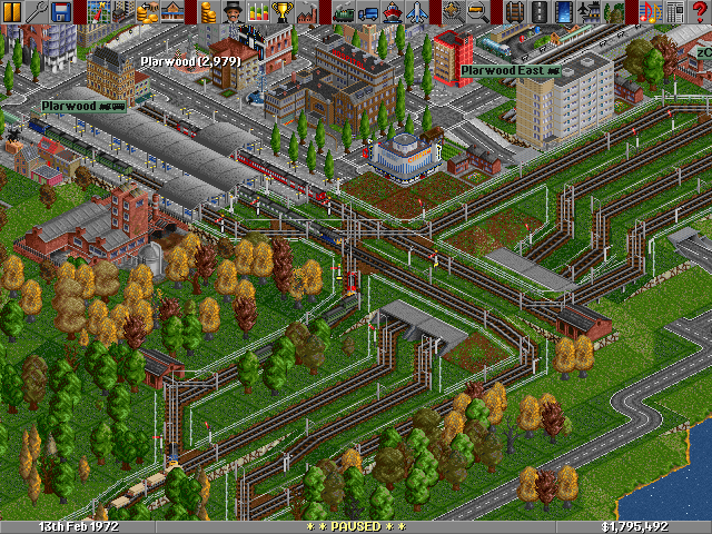 Reorganization of Plarwood station without the addition of extra platforms.