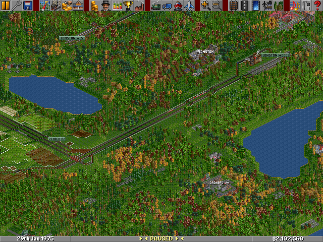 More straight track!