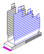 88 Wood Street, London.<br />Wireframe View