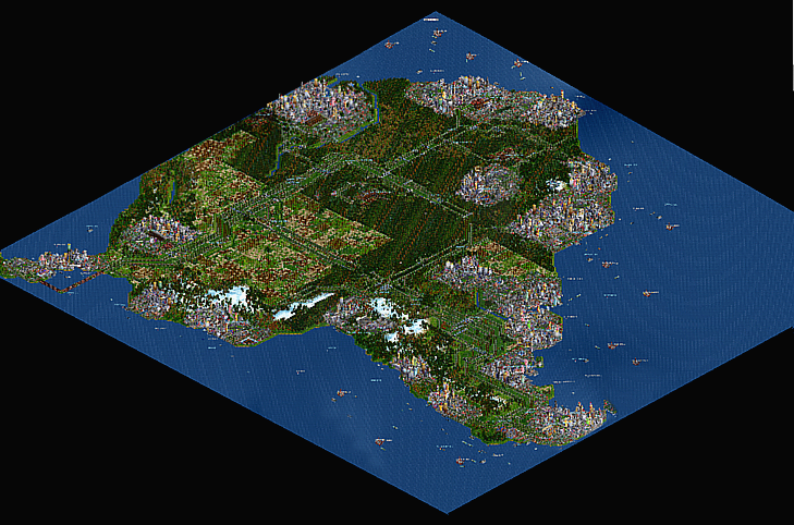 My, how the cities have grown!
