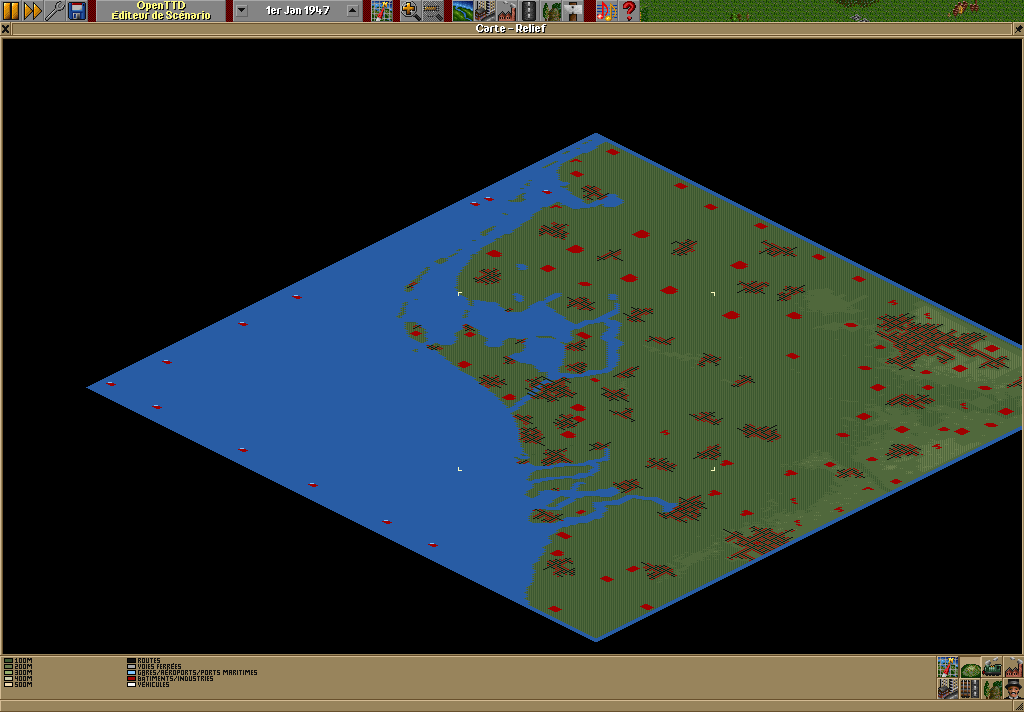 Screenshot, from the Netherlands scenario