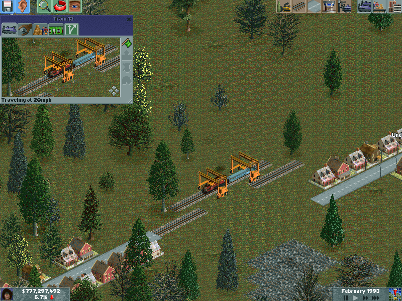 Smaller and rotated, tring it as a &amp;quot;signal&amp;quot; the crane climbs on top of the train.. still fixable. just dont have the time...
